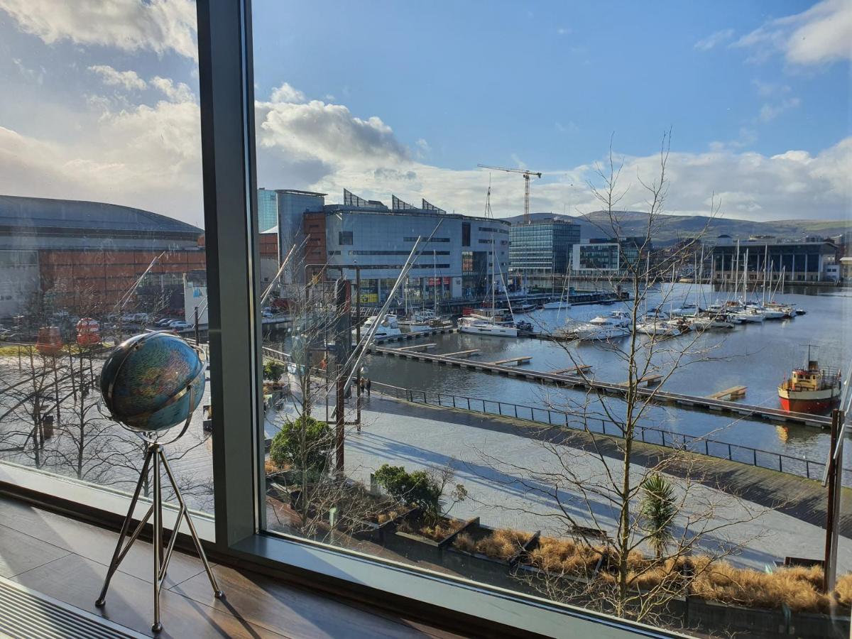 Luxury Apartment Marina Views At Titanic Quarter Belfast Exterior photo